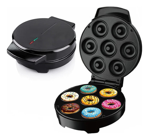 Mini Maquina Donuts De Fazer Mini Donuts Maker Rosquinhas 7 Furos Epsilon 110v Eps-79