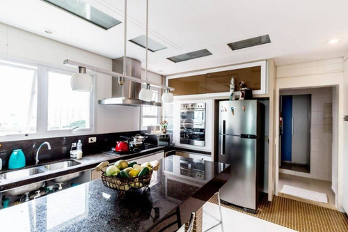 Imagem 8 de 14 de Apartamento Mobiliado 170m² 4dormitórios 2suites 4vagas