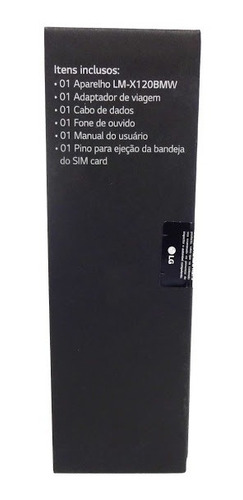 Celular Smartphone K8+ Plus LG Lmx120bmw 16gb Quad Core Azul