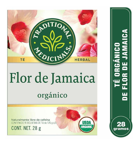 Té Traditional Medicinals Jamaica 28g