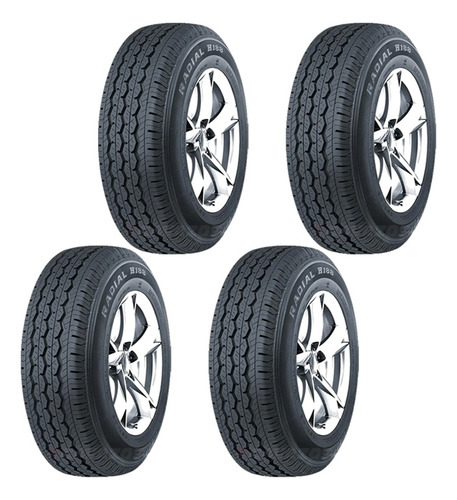 Paquete De 4 Llantas 215/70 R15 Trazano H-188 109/107r