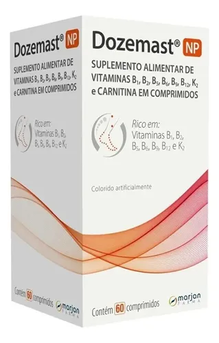 Dozemast Np ( Novo ) 60 Comprimidos - Marjan Sabor Sem Sabor