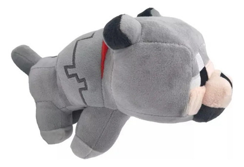Muñecas De Peluche Con Forma De Lobo De Minecraft, 25 Cm