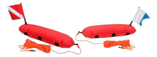 Z 2 Juegos De Boya De Buceo Inflable Compacta, Flotador De X