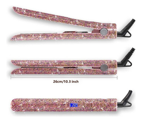 Plancha De Pelo Diamond De Doble Voltaje