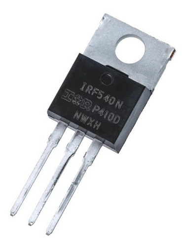 Transistor Mosfet Irf540n 33a 100v Irf540 Ir Arduino Hobb
