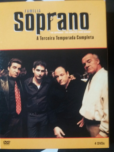 Dvd Família Soprano- A Terceira Temporada Completa (Usado)
