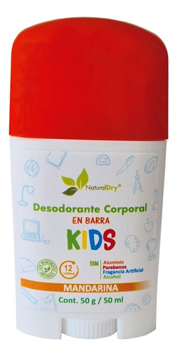 1 Desodorantes Niños En Barra Natural Unisex - Kids - Mandar