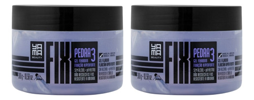 Gel Fixador Yama Fix 300g Pedra - Kit C/ 2un