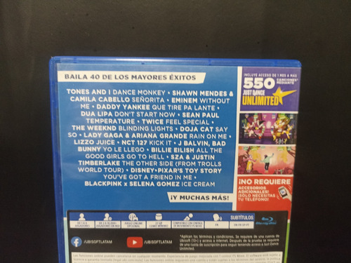 Just Dance 2021 Ubisof Playstation 4 FĂsico Original (Reacondicionado)