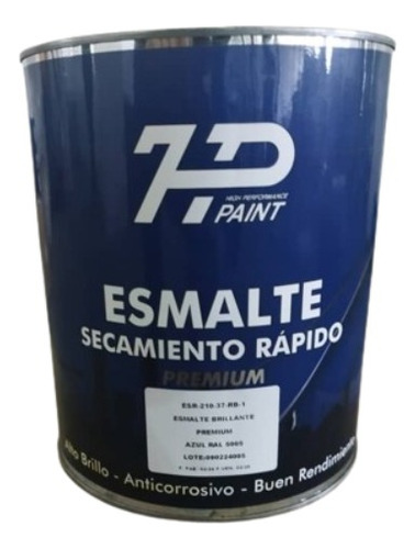 Fondo Esmalte Anticorrosivo Azul Brillante Ral 5005 Hp Paint