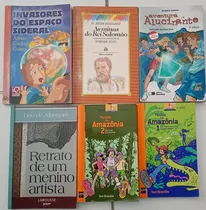 Comprar Livro Combo 6 Livros: Retrato De Um Menino Artista\u002F As Minas Do Rei Salomão\u002F Aventura Alucinante\u002F Perdido Na Amazônia 1\u002F Invas - Toni Brandão, Lino De Albergaria, Glauco Damas [0000]