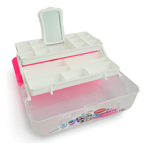 Caja 14 C/espejo Polinplast Vanity