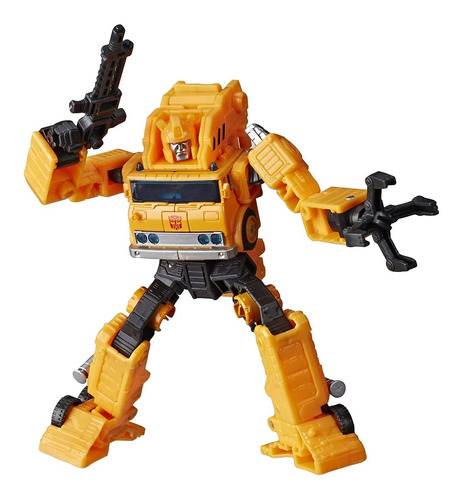 Figura original Hasbro de Transformers Grapple Wfc Autobot, 17 cm