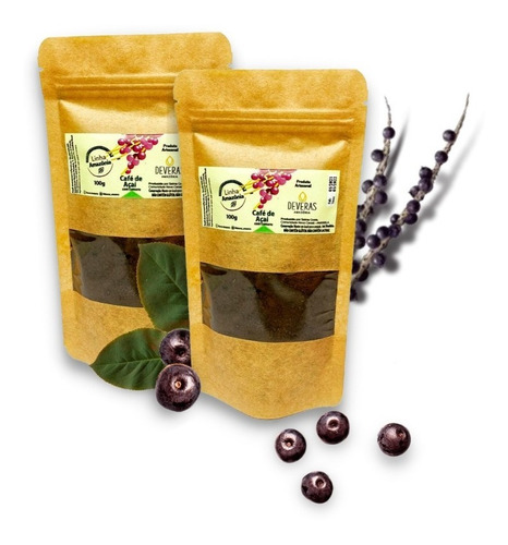 Kit Café De Açaí 100g - Deveras Amazônia