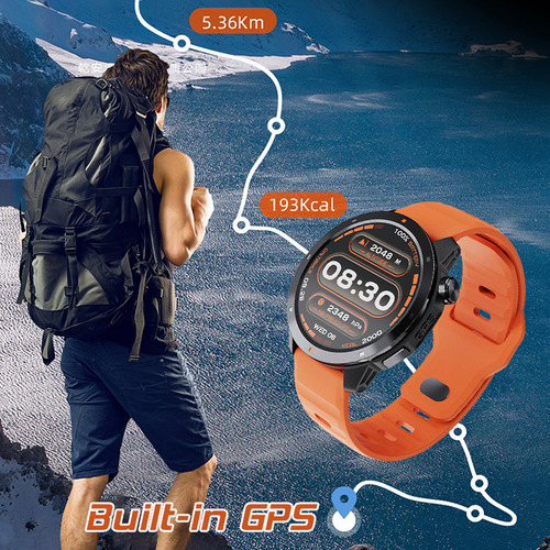 Reloj Inteligente, Gps, Altímetro, Brújula, Conversación Int