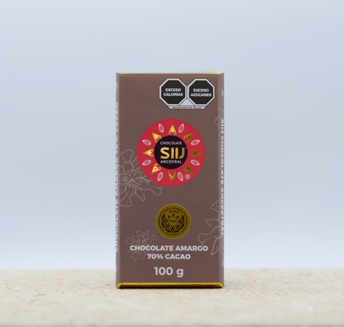 Imagen 1 de 3 de Barra Siij Chocolate 70% Ganadora Avpa Francia 2021