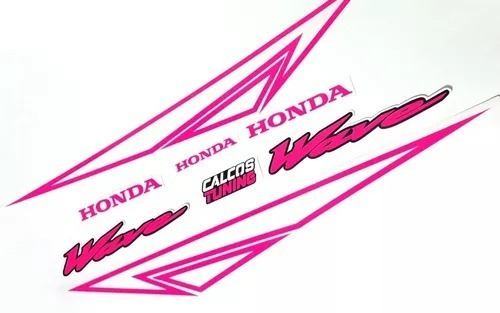 Calcos Honda Wave 110 Nf. Colores Fluor