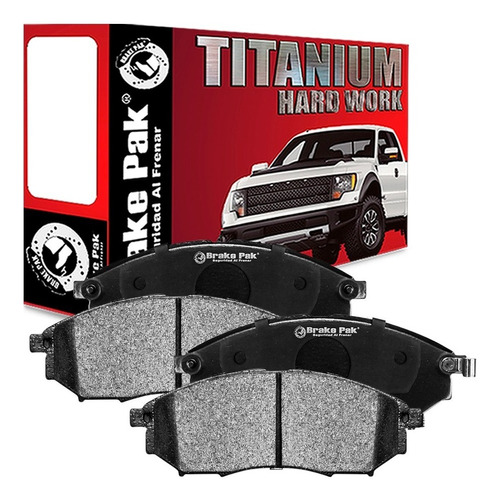 Pastillas De Frenos Marca Brake Pak Para Nissan Frontier 4x2