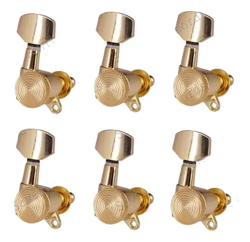 comprar Tarrachas Tarraxa Trava Locking Lock 6r Linha Dourada Gold