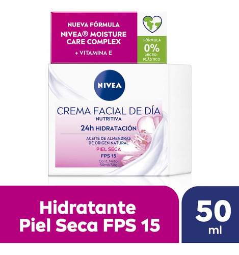 Nivea Crema De Dia Hidratante Intensiva Piel Seca 50ml