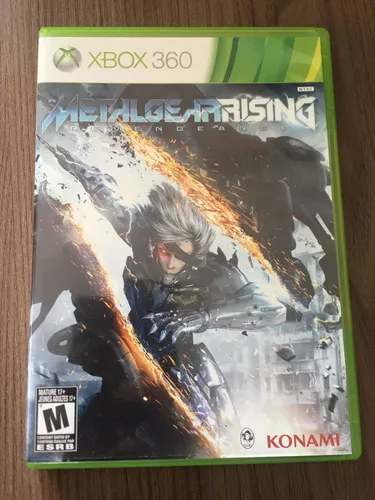 Jogo Metal Gear Rising Revengeance Xbox 360 Game Original Físico