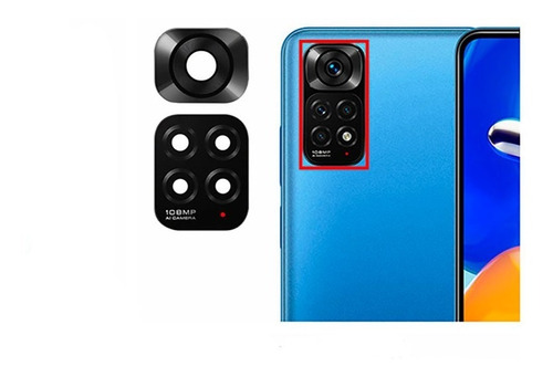 Vidrio De Cámara Trasera Para Xiaomi Redmi Note 11s