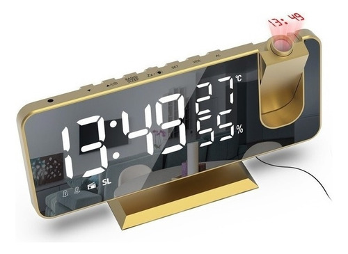 Pantalla De Radio Led De Proyección Grande Con Reloj 2024