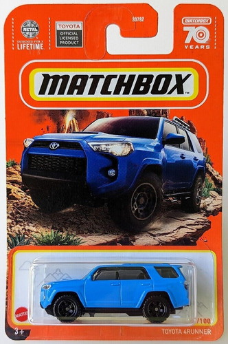 Matchbox Toyota 4runner (azul) 92/100