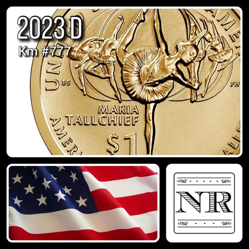 Estados Unidos - 1 Dolar - Año 2023 D - Nativa - Tallchief