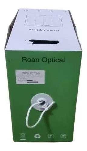 Cable Utp 5e Roan Optical Para Cámaras Int-ext Cobre 100% (Reacondicionado)