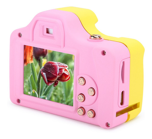 Mini Cámara Digital Lcd Para Niños, Grabadora De Fotos Y Vid