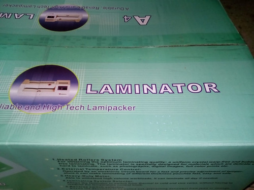 Plastificadora A4 Emplasticadora Metalica Laminator