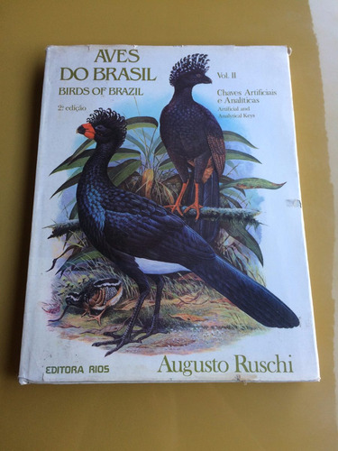 Livro Aves Do Brasil  2ª Edição  Volume 2