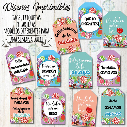 Kit Imprimible Semana De La Dulzura Tags-etiquetas-tarjetas2