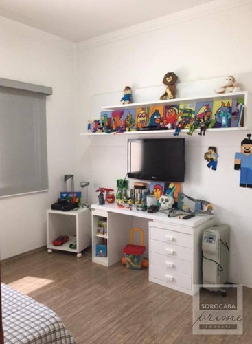 Imagem 26 de 30 de Casa Com 3 Dormitórios À Venda, 174 M² Por R$ 890.000 - Condomínio Belvedere I - Votorantim/sp, Próximo Ao Shopping Iguatemi. - Ca0057