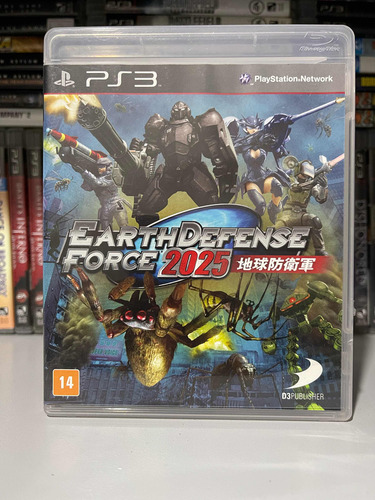 Juego físico para PS3 Earth Defense Force 2025