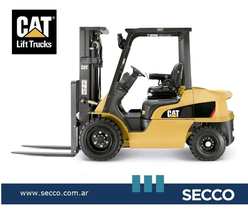 Autoelevador Cat 2,5 Tn Diésel Nuevo 0 Hs Origen Est Unidos