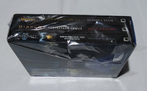 Livro Box Games 3 Diablo Iii Starcraft Ii World Of Warcraft