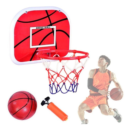 Tablero Aro Basketball Con Canasto Deporte Juguete Niños