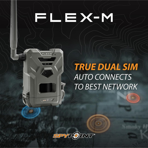 Kit De Cámaras, Spypoint Flex-m Gps, Sin Wifi, Ip65, 2 Pzs
