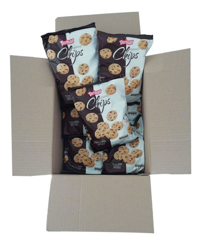 Imagen 4 de 6 de Caja De Galletitas Chips Turimar X 16 U