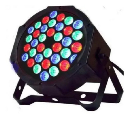 Imagen 2 de 4 de Proton Led Par 36 Led Alta Luminosidad Rgb