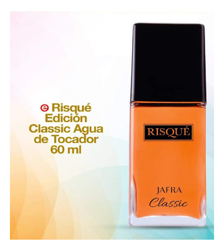 Eau De Toilette Risque Classic Jafra Para Dama 60ml Original
