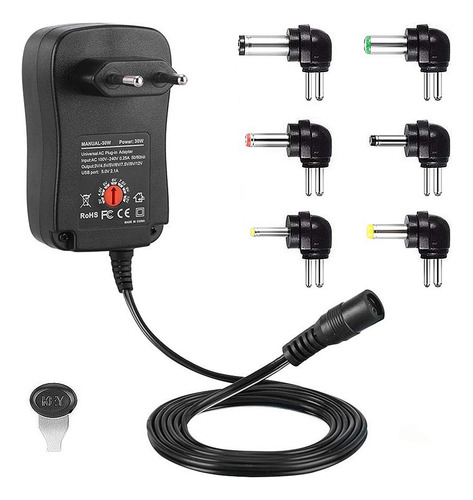 Fuente De Poder Universal Ac-dc 3.000mah V Variable 3a 36w
