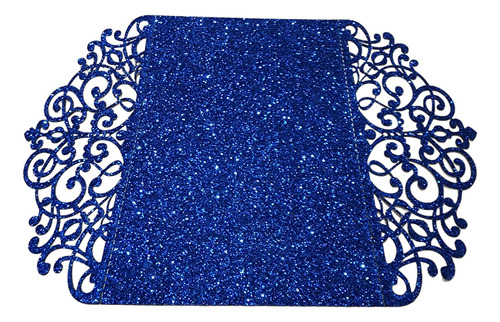 50 Sobre Para Invitación Con Mariposa Azul Glitter 20x14 Cm