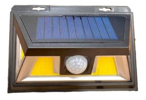  Foco Lampara Solar  Exterior 76 Led Sensor De Movimiento