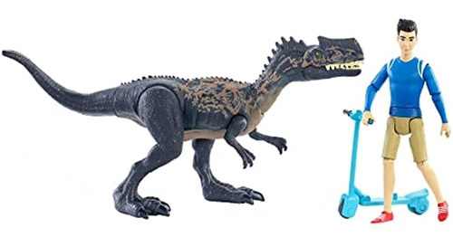 Jurassic World Human & Dino Pack Kenji & Monolophosaurus Act
