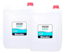 Comprar Agua Desmineralizada Wander X 10 Lts 2u - Ng Seller