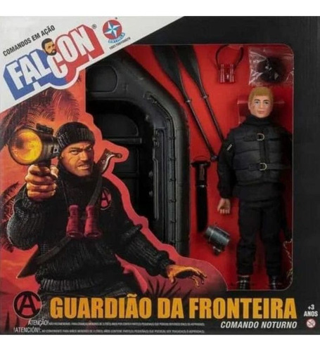 Falcon Guardião Da Fronteira - Boneco Estrela Novo Orig Lacr
